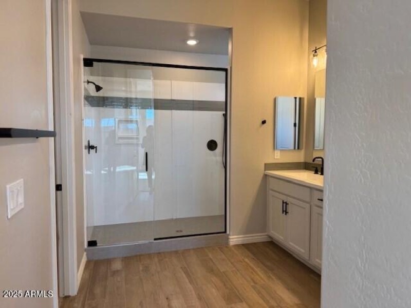 Primary spa shower