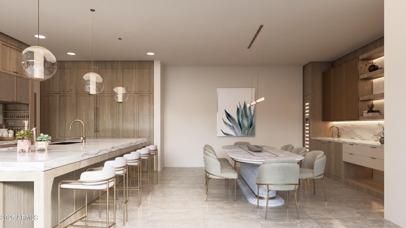 Kitchen - Dining Area