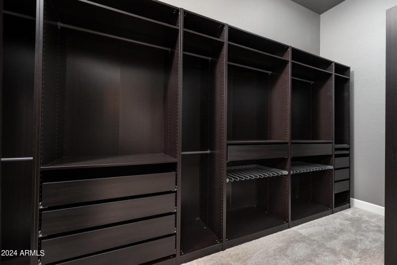 Incredible outfitted closet