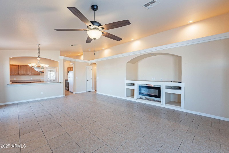 Living Room/Kitchen View