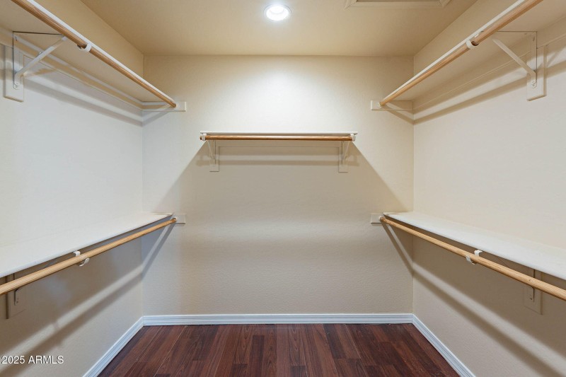 Primary Walk In Closet