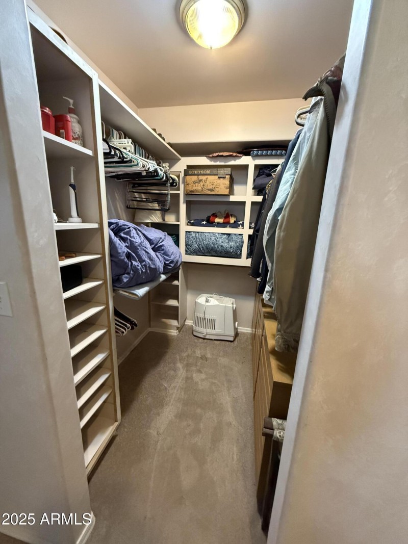 Master closet