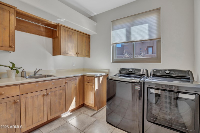Large laundry room