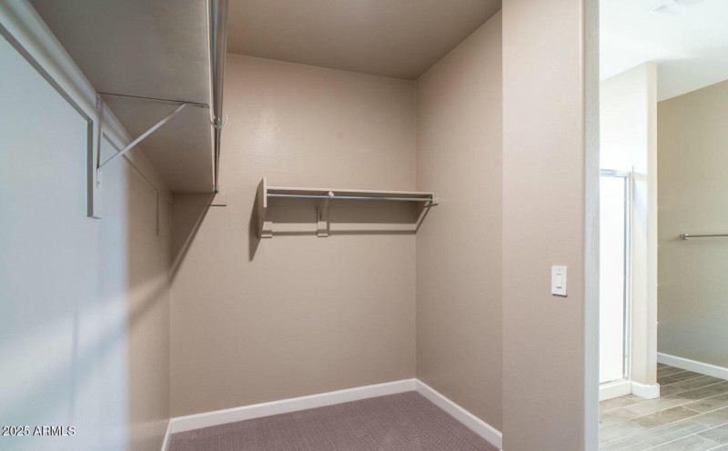 Primary walk-in closet