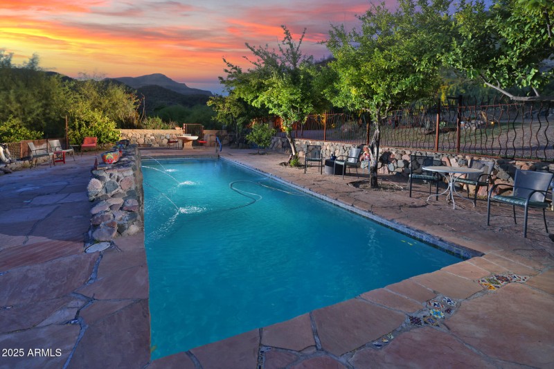 Heated pool