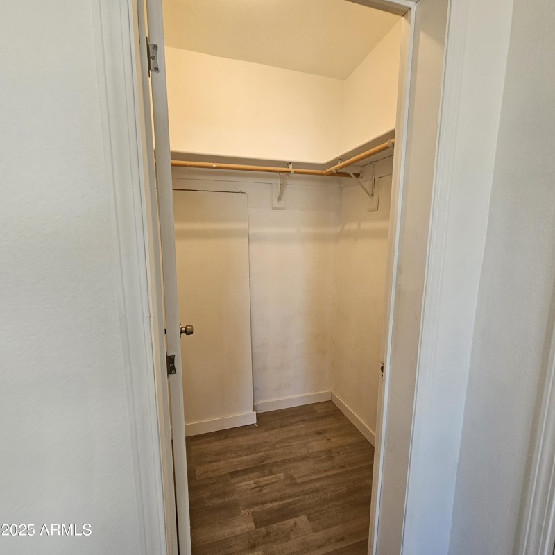 Primary closet