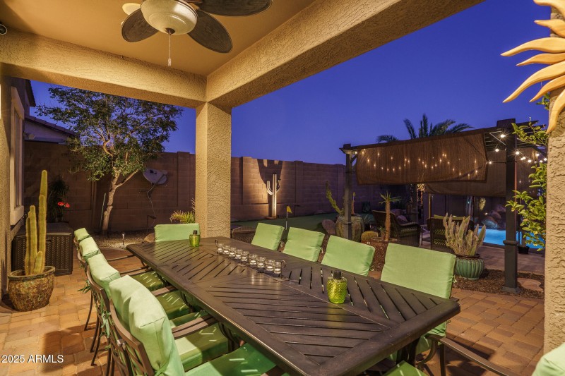 41) BACK PATIO