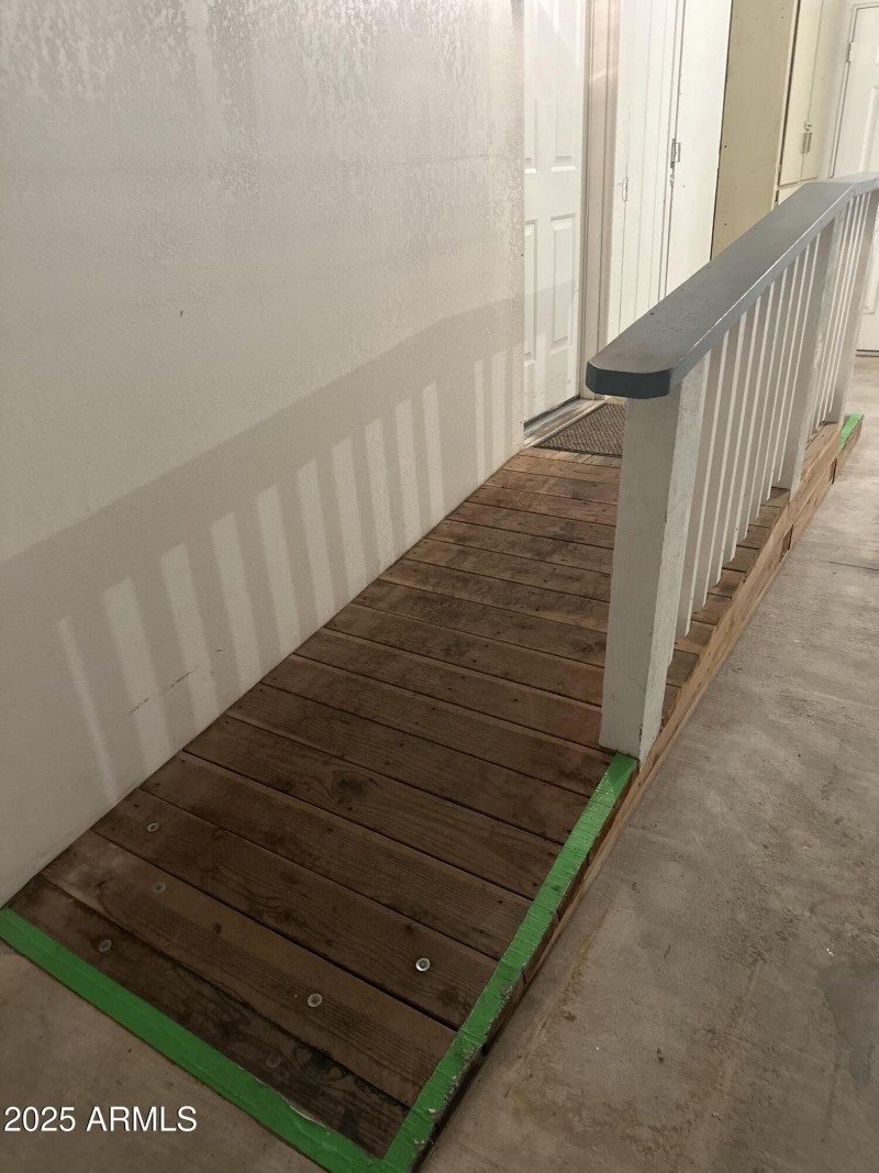 Garage entrance