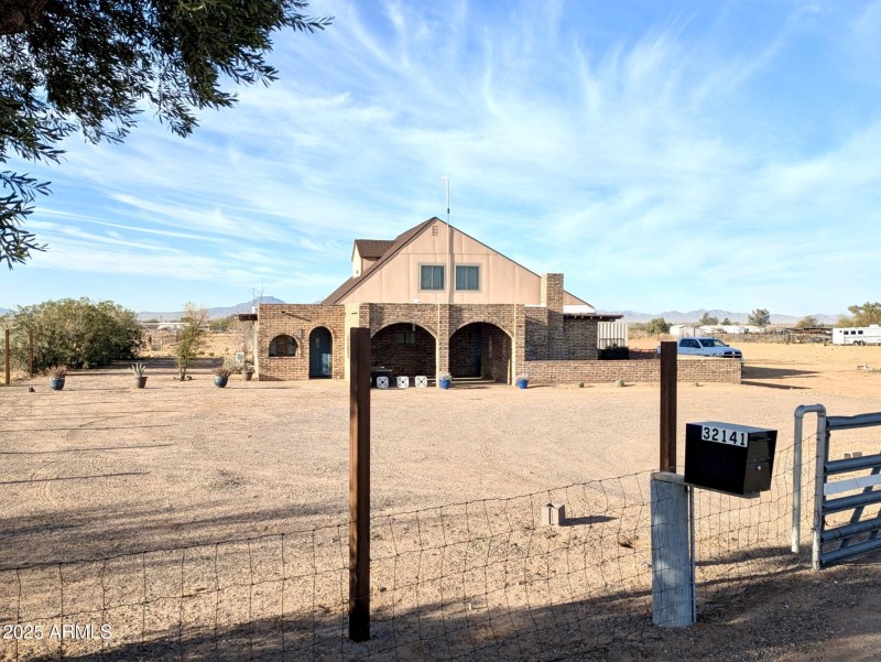 Front of the house