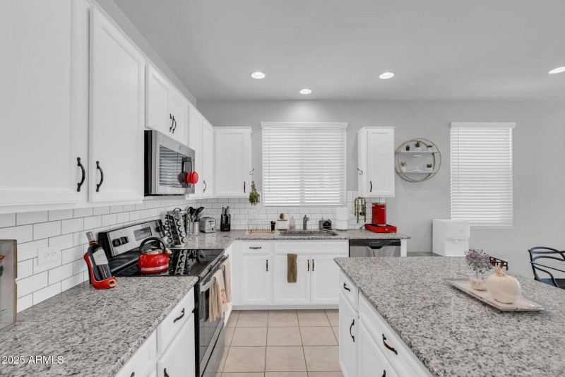 Oversize Kitchen with Granite Counters