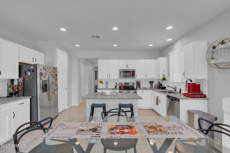 Dining Area and Coffee Bar Area