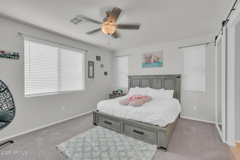 Primary with Ceiling fan