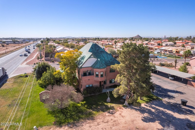 Aerial View - Long Distance North Side