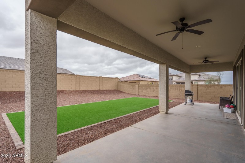 28) BACK PATIO