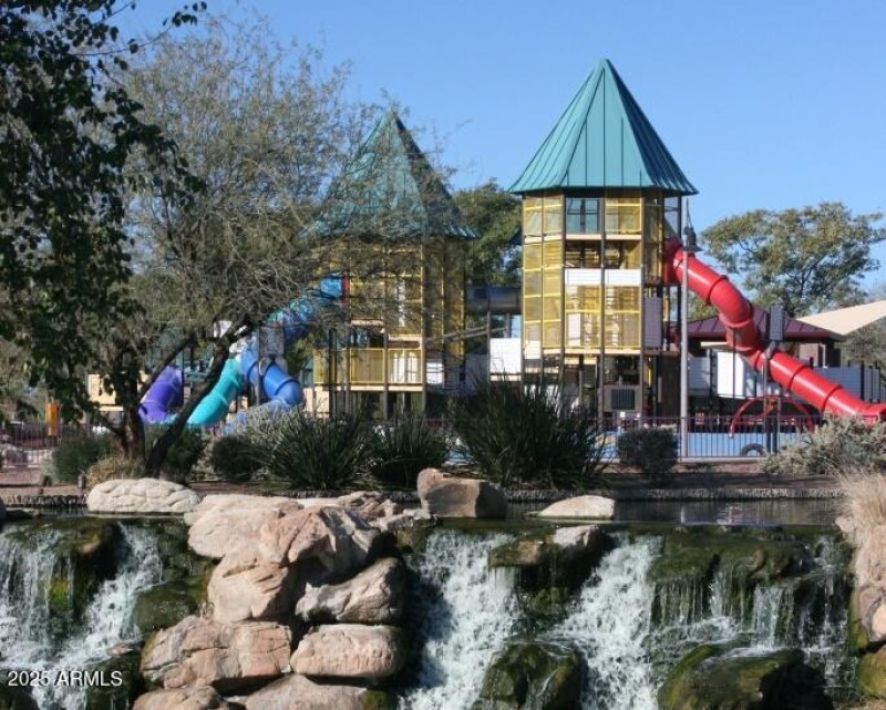 waterfall & Playground