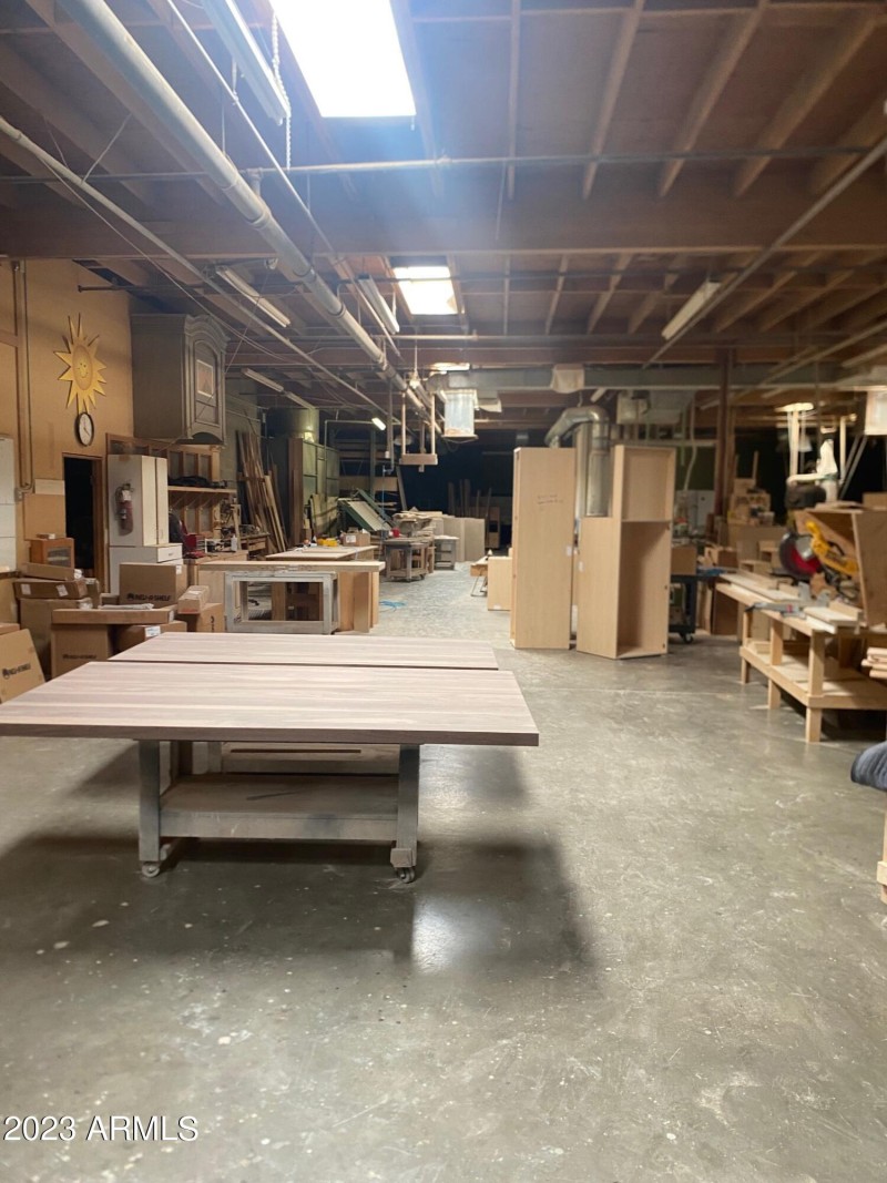 Interior of Warehouse