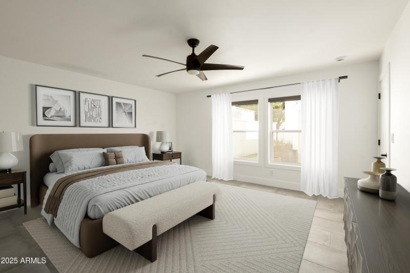 Primary Bedroom # 1 Virtually Staged