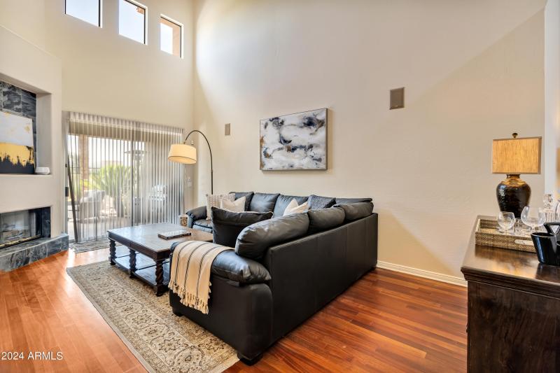 Large, open living room