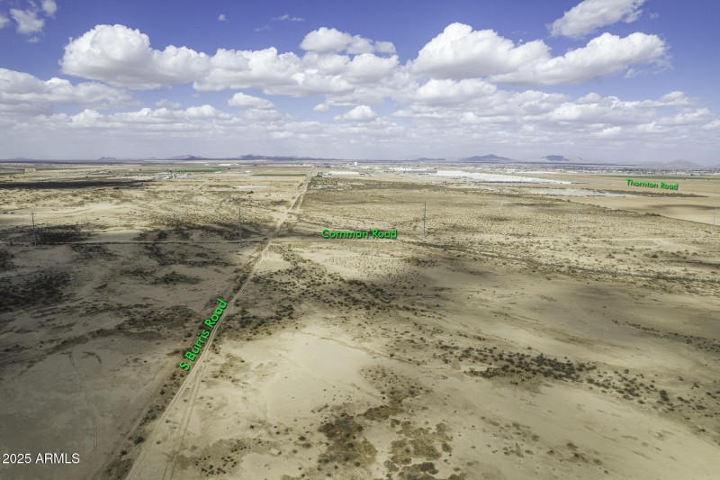 Western Boundary View with Street Names