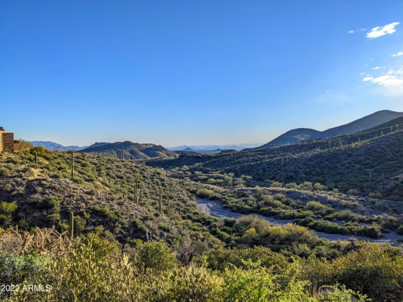 Overlooking Grapevine Wash