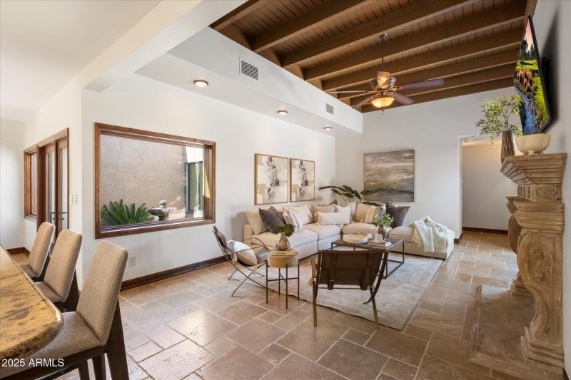 Family Room opens to Kitchen