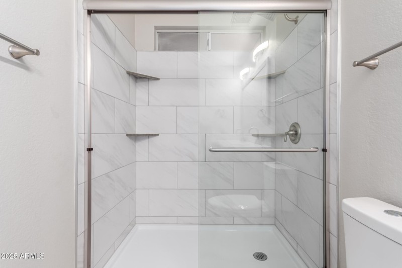 Primary Walk-In Custom Tile Shower