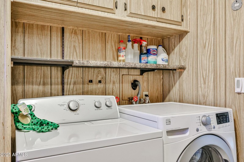laundry area