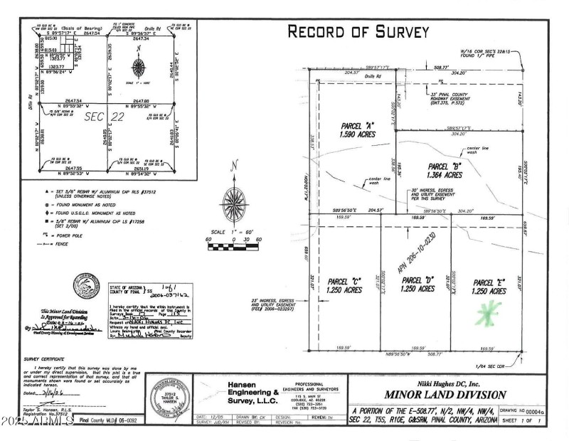 Record of Survey