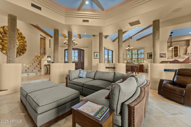 Great Room looking back at Foyer