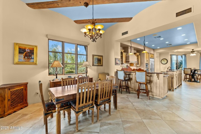 Dining looking toward The Kitchen