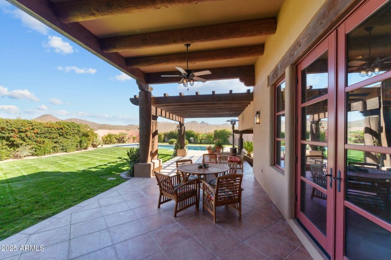 Rear Patio from Greatroom