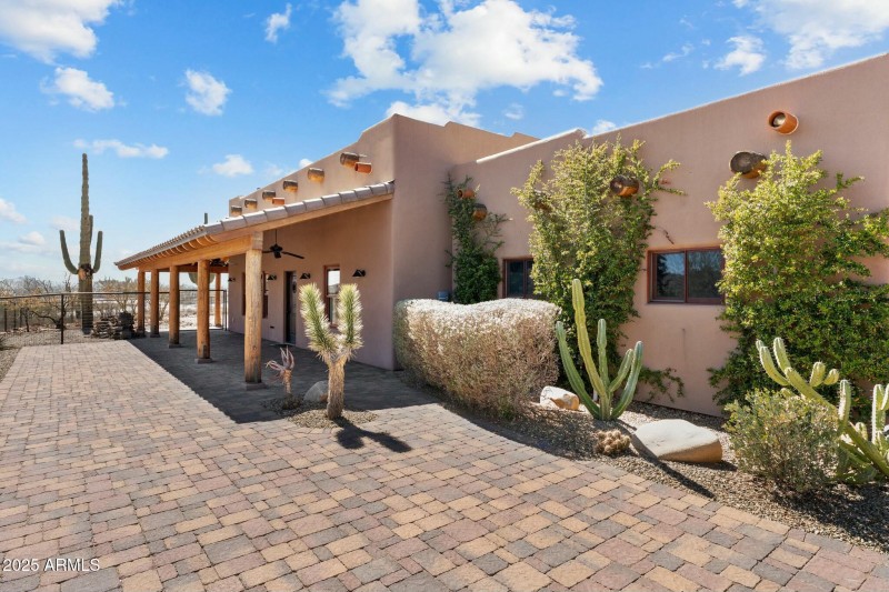 Pavers to front of Casita