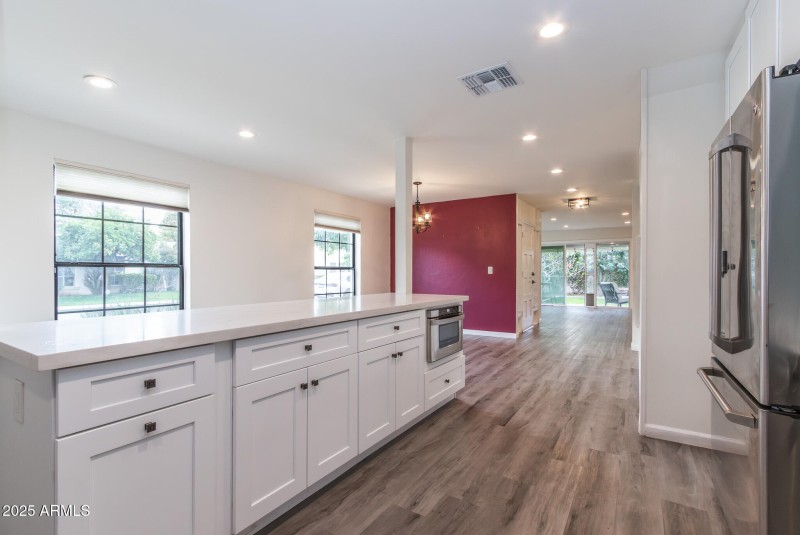 Kitchen into Dining