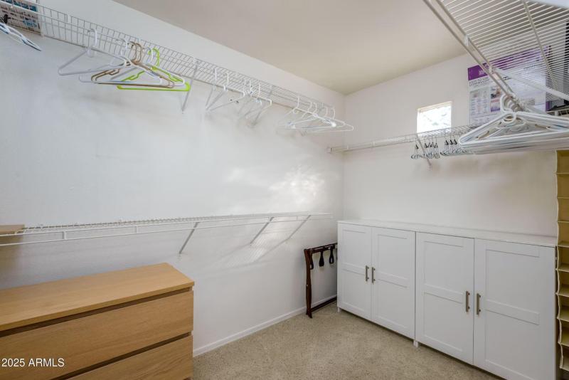 Huge Walk-In Closets