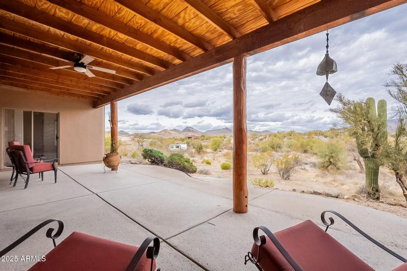 Amazing views to the west