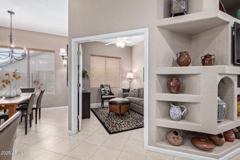 Family Room to Den/Office