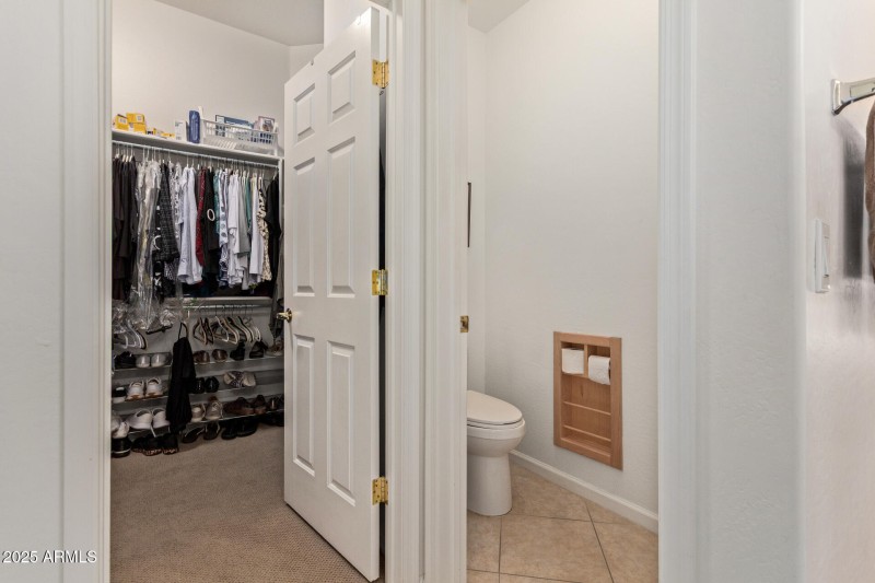 Primary Walk-in Closet