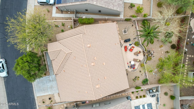 Roof & Backyard