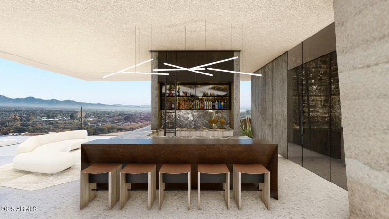Bar & Wine Display