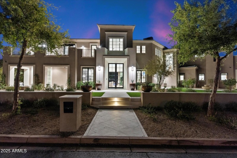 Night shot front view