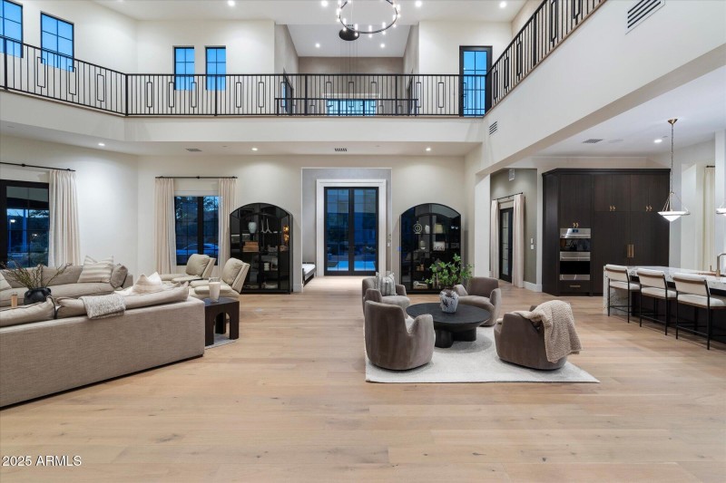 Looking back towards front entry