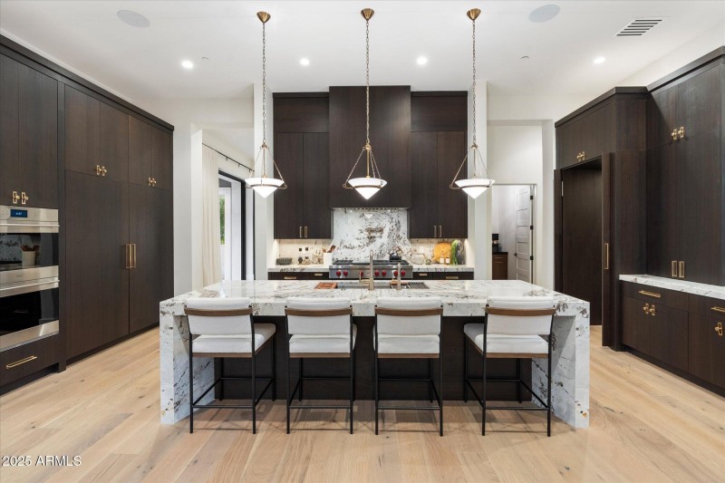 Kitchen with top of line appliances