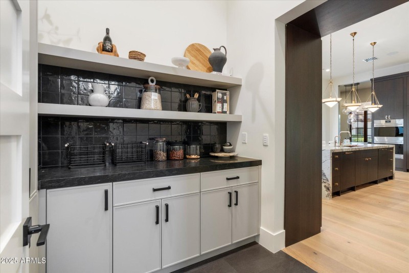 Pantry with loads of storage space