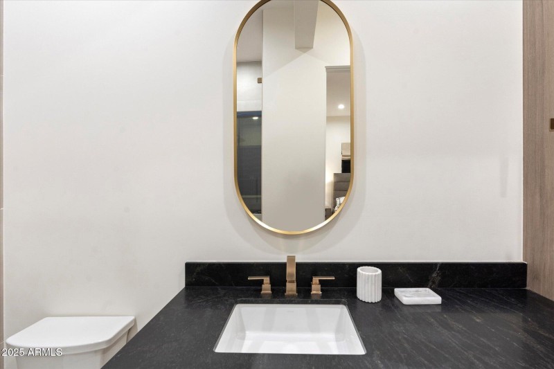 Each bath with exquisite finishes