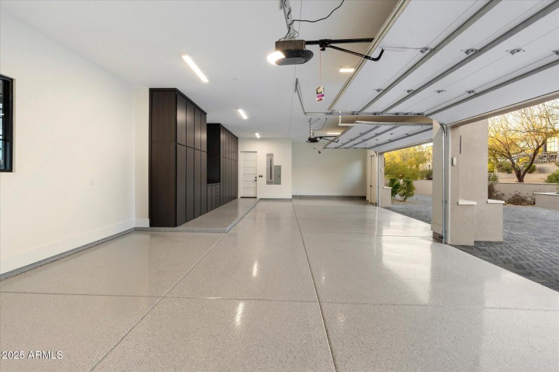 Oversize 4 car garage