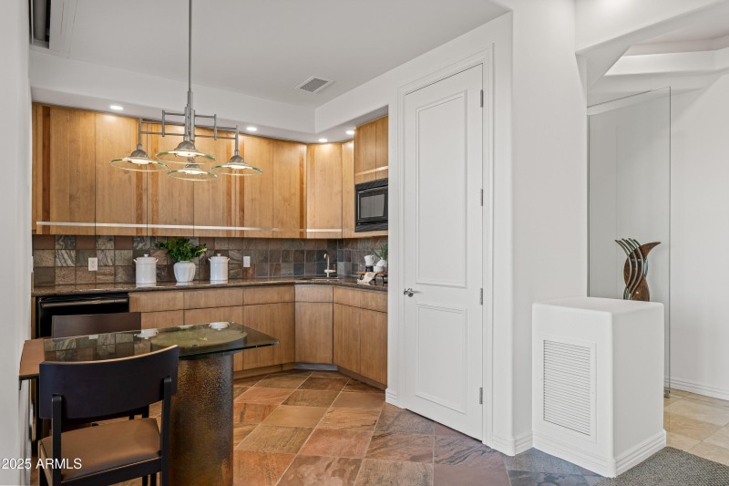 Kitchenette in Casita