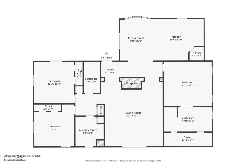 Guest House Flooplan