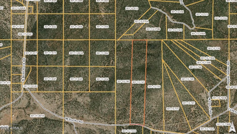 map Anvil Rock:Bucks Rd