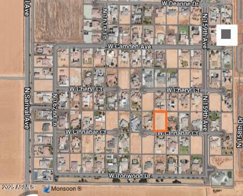 Overhead map view 2