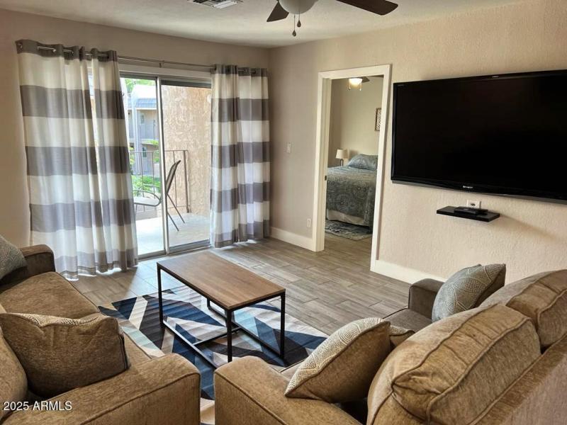 Living Room w/ Balcony